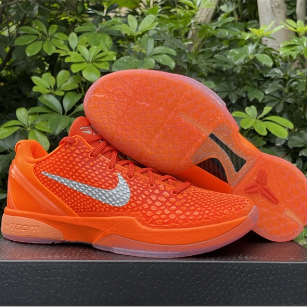 Nike Zoom Kobe 6 Protro Man's Total Orange Ih - image 2